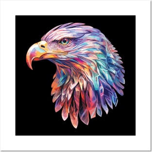 Holographic Eagle Posters and Art